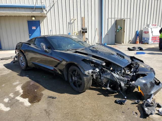 1G1YB2D76F5124469 - 2015 CHEVROLET CORVETTE STINGRAY 1LT BLACK photo 4