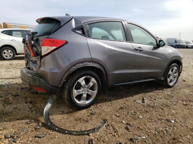 3CZRU6H3XKG730309 - 2019 HONDA HR-V LX ნაცრისფერი ფოტო 3