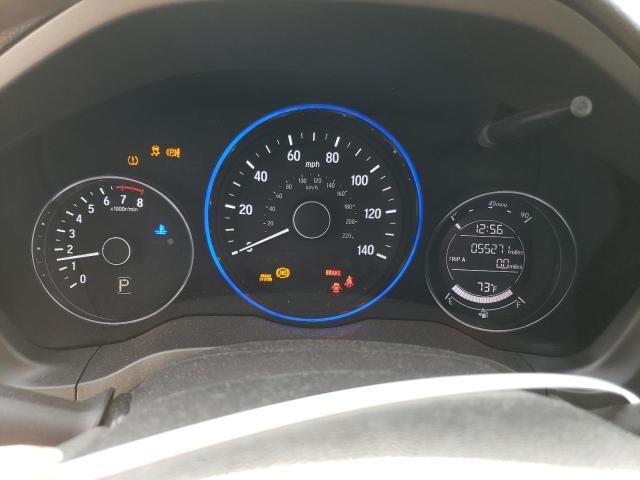 3CZRU6H3XKG730309 - 2019 HONDA HR-V LX ნაცრისფერი ფოტო 9