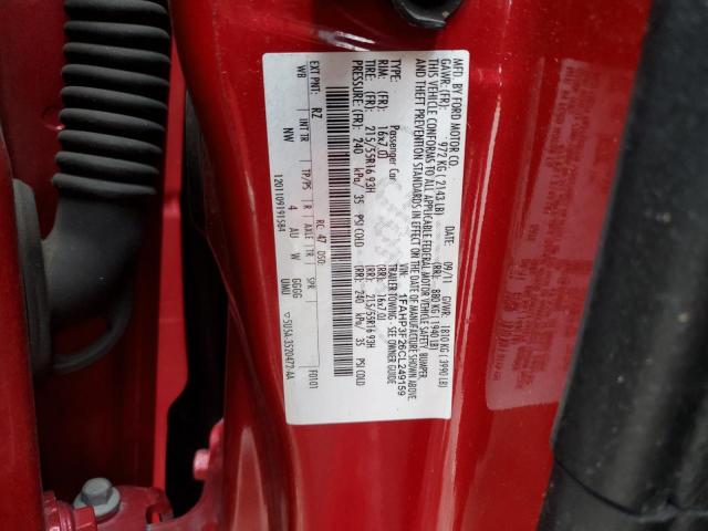 1FAHP3F26CL249159 - 2012 FORD FOCUS SE RED photo 12