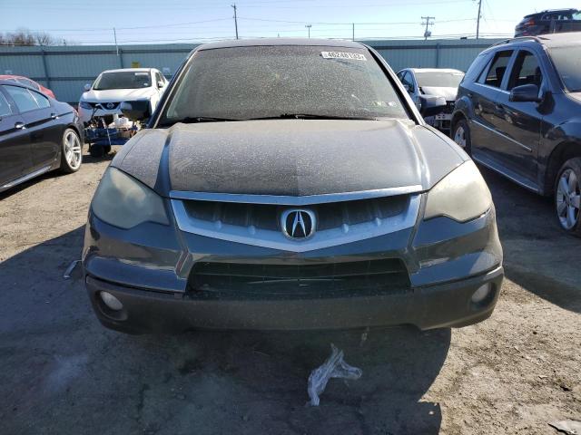 5J8TB18557A024393 - 2007 ACURA RDX TECHNOLOGY CHARCOAL photo 5