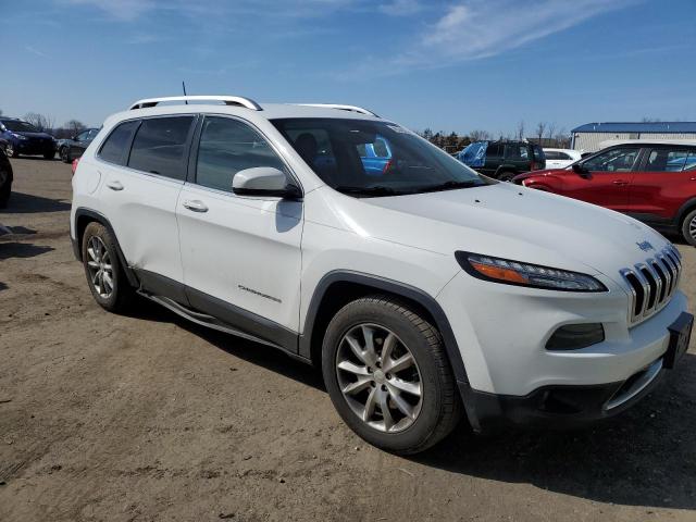 1C4PJMDB1JD611213 - 2018 JEEP CHEROKEE LIMITED WHITE photo 4