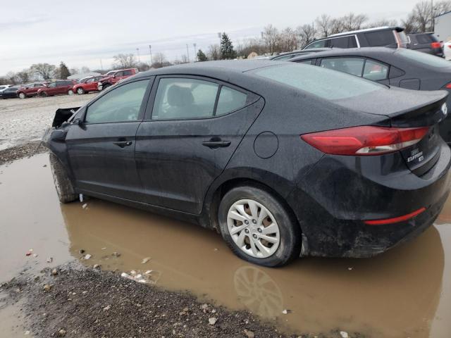 5NPD74LF6JH298000 - 2018 HYUNDAI ELANTRA SE BLACK photo 2