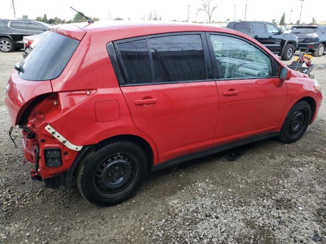 3N1BC1CPXBL497078 - 2011 NISSAN VERSA S RED photo 3