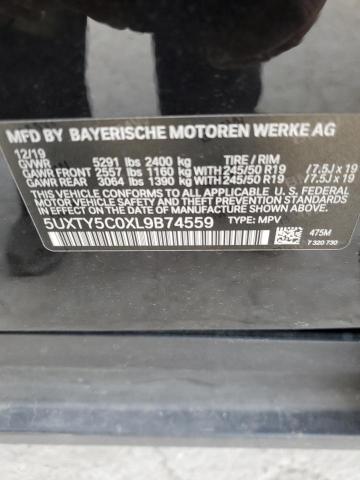 5UXTY5C0XL9B74559 - 2020 BMW X3 XDRIVE30I BLACK photo 14