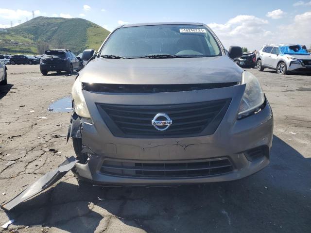 3N1CN7AP3DL865480 - 2013 NISSAN VERSA S GRAY photo 5