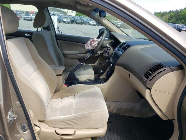 1HGCM66314A043415 - 2004 HONDA ACCORD LX TAN photo 5