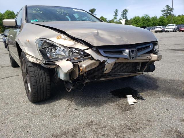 1HGCM66314A043415 - 2004 HONDA ACCORD LX TAN photo 9