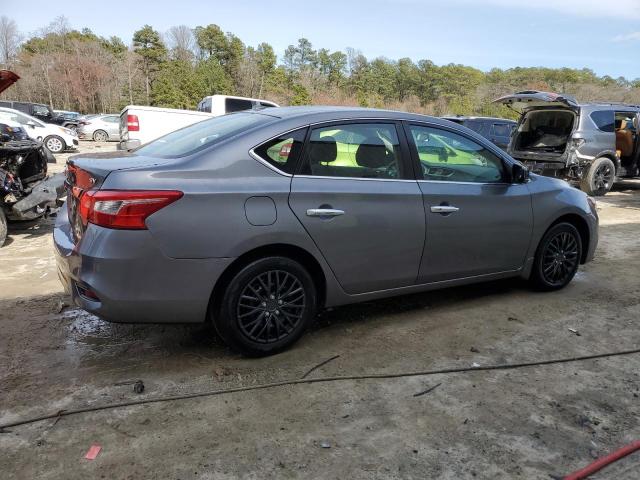 3N1AB7AP2HY238651 - 2017 NISSAN SENTRA S CHARCOAL photo 3