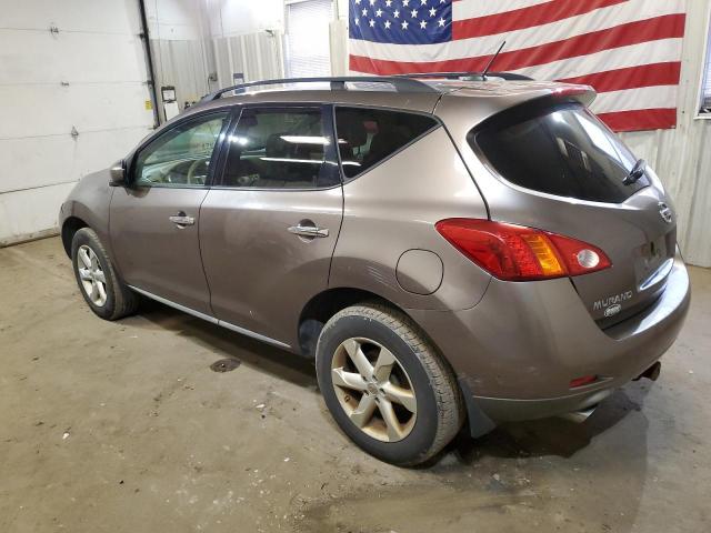 JN8AZ1MW3AW108534 - 2010 NISSAN MURANO S BROWN photo 2