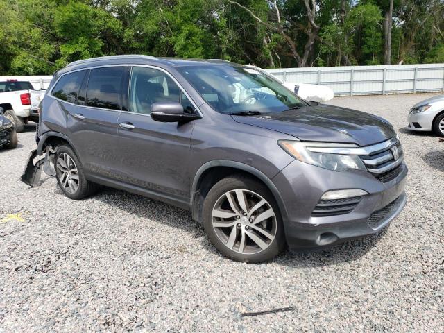 5FNYF6H04GB062263 - 2016 HONDA PILOT ELITE GRAY photo 4