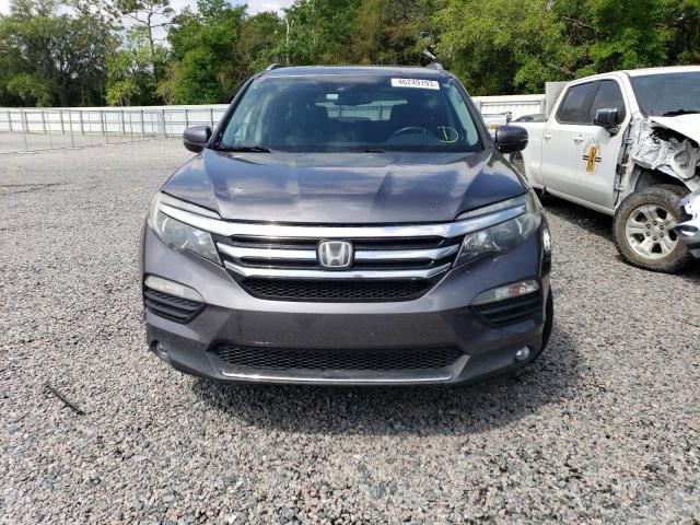 5FNYF6H04GB062263 - 2016 HONDA PILOT ELITE GRAY photo 5