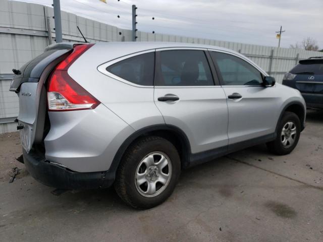 2HKRM4H35DH661873 - 2013 HONDA CR-V LX SILVER photo 3