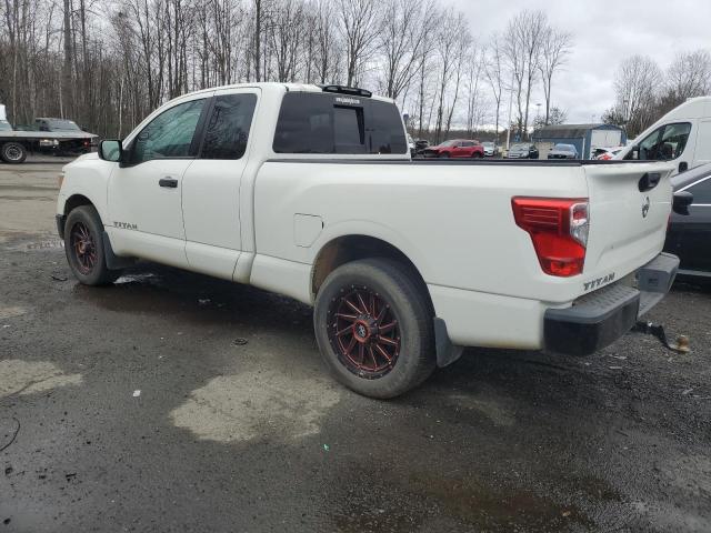 1N6AA1CKXHN570460 - 2017 NISSAN TITAN S WHITE photo 2