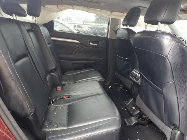5TDJKRFH5GS246954 - 2016 TOYOTA HIGHLANDER XLE Tünd qırmızı foto 11