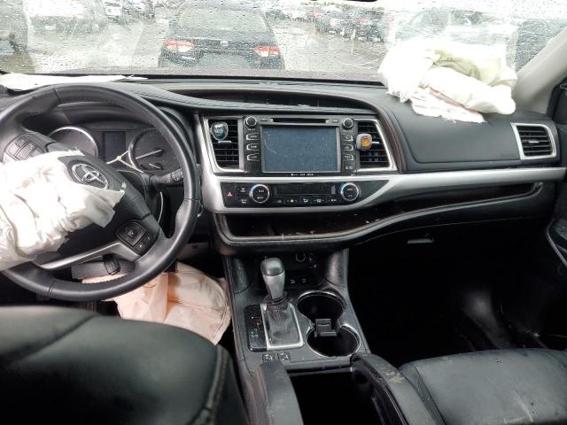 5TDJKRFH5GS246954 - 2016 TOYOTA HIGHLANDER XLE Tünd qırmızı foto 8