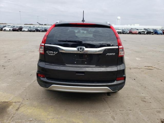 2HKRM4H77FH624331 - 2015 HONDA CR-V EXL BLACK photo 6