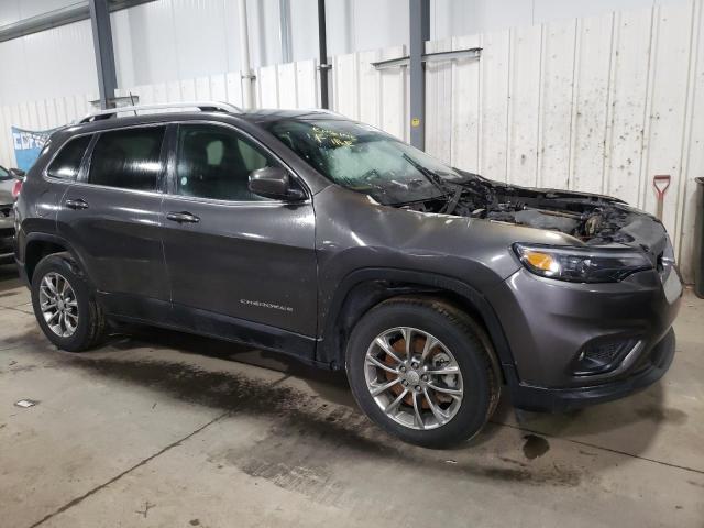 1C4PJMMX7MD100282 - 2021 JEEP CHEROKEE LATITUDE LUX GRAY photo 4