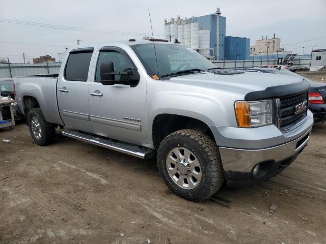 1GT120C85EF187921 - 2014 GMC SIERRA K2500 SLE SILVER photo 4