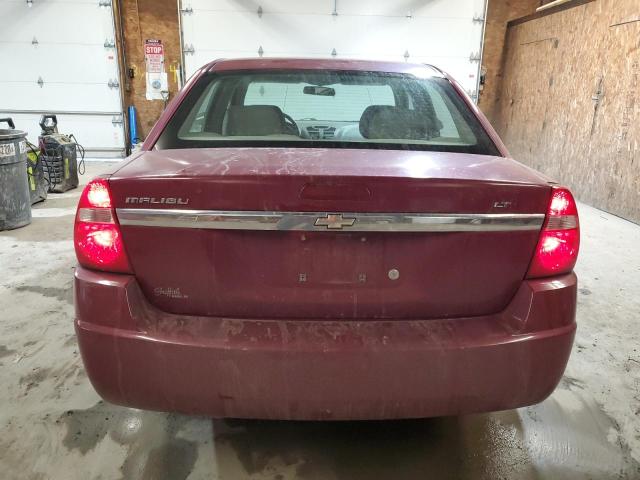 1G1ZT51F76F192563 - 2006 CHEVROLET MALIBU LT BURGUNDY photo 6