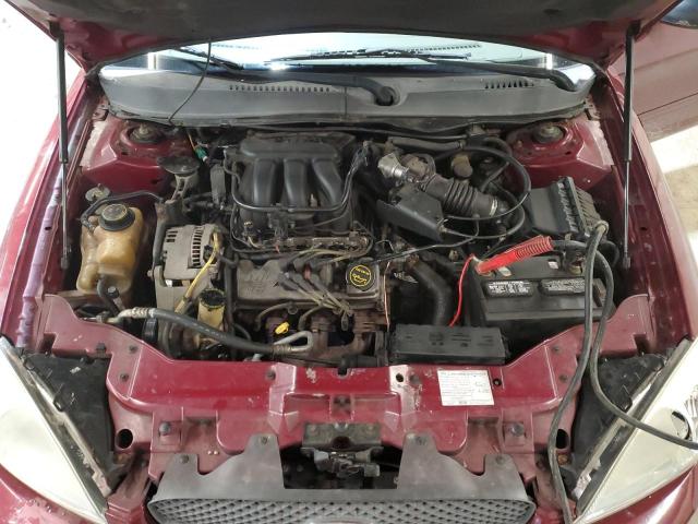 1FAFP53U77A187829 - 2007 FORD TAURUS SE BURGUNDY photo 11