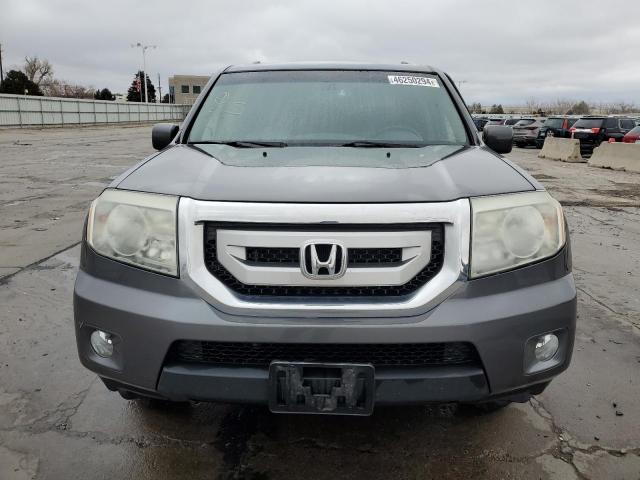 5FNYF4H57BB045420 - 2011 HONDA PILOT EXL GRAY photo 5