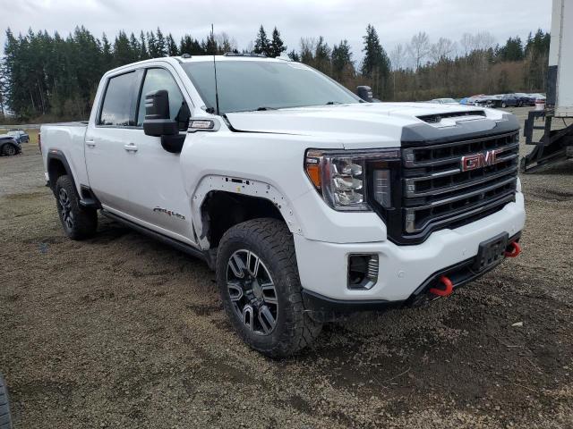 1GT49PEY5MF262842 - 2021 GMC SIERRA K2500 AT4 WHITE photo 4