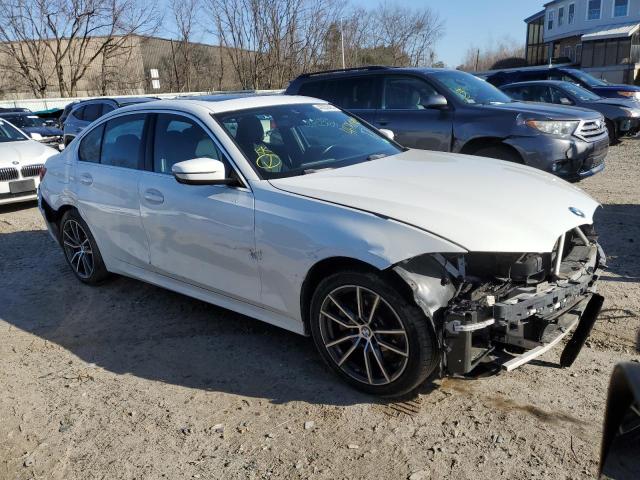 3MW5R7J01L8B40066 - 2020 BMW 330XI WHITE photo 4