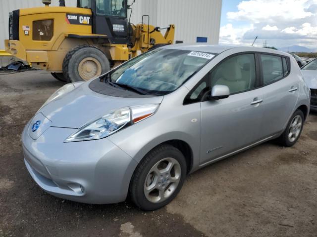 JN1AZ0CP1BT000418 - 2011 NISSAN LEAF SV SILVER photo 1