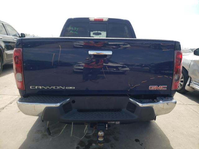 1GTH5MFEXB8139314 - 2011 GMC CANYON SLE BLUE photo 6