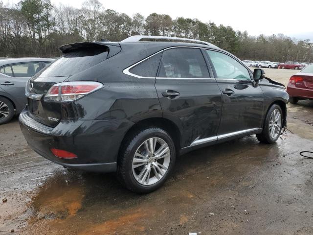 JTJZK1BA2F2423122 - 2015 LEXUS RX 350 BLACK photo 3