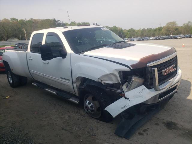 1GT424C82BF239490 - 2011 GMC SIERRA K3500 SLT WHITE photo 1