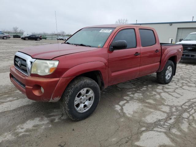 5TEJU62N77Z438786 - 2007 TOYOTA TACOMA DOUBLE CAB PRERUNNER RED photo 1