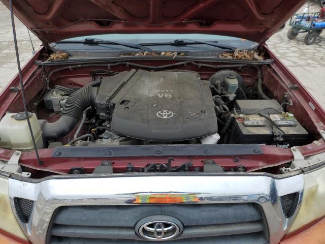 5TEJU62N77Z438786 - 2007 TOYOTA TACOMA DOUBLE CAB PRERUNNER RED photo 11