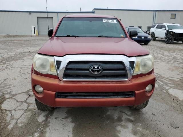 5TEJU62N77Z438786 - 2007 TOYOTA TACOMA DOUBLE CAB PRERUNNER RED photo 5