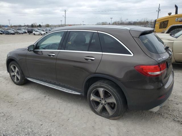 WDC0G4KBXGF088977 - 2016 MERCEDES-BENZ GLC 300 4MATIC BROWN photo 2