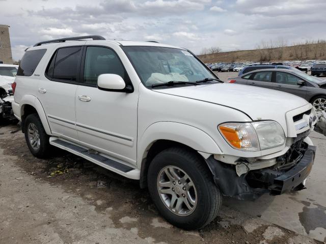 5TDBT48A36S271175 - 2006 TOYOTA SEQUOIA LIMITED WHITE photo 4