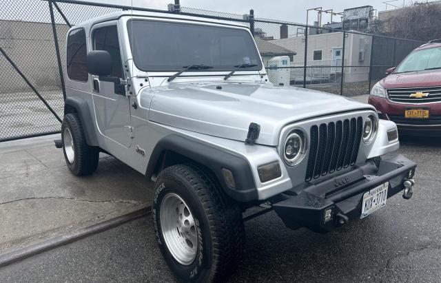 1J4F449S36P762145 - 2006 JEEP WRANGLER / SPORT SILVER photo 1