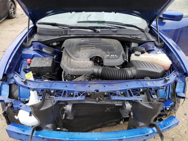 2C3CDXBG9LH211609 - 2020 DODGE CHARGER SXT BLUE photo 11