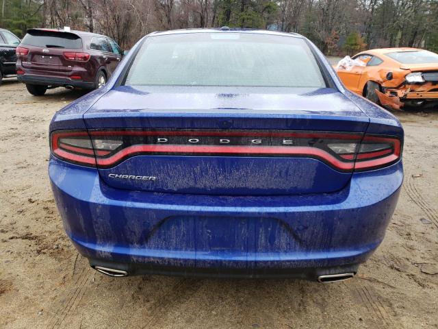 2C3CDXBG9LH211609 - 2020 DODGE CHARGER SXT BLUE photo 6