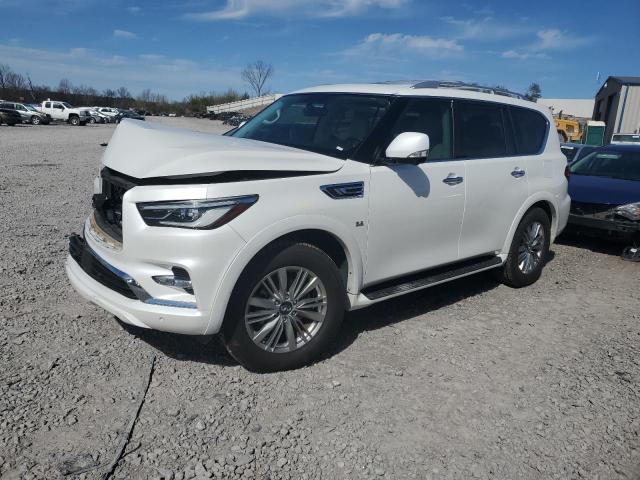 JN8AZ2NF5J9661365 - 2018 INFINITI QX80 BASE WHITE photo 1