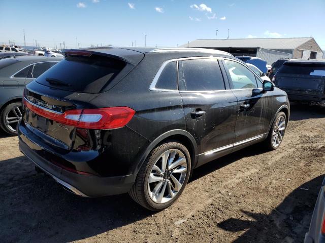 2LMPJ8LP0JBL22933 - 2018 LINCOLN MKX RESERVE أسود صورة 3