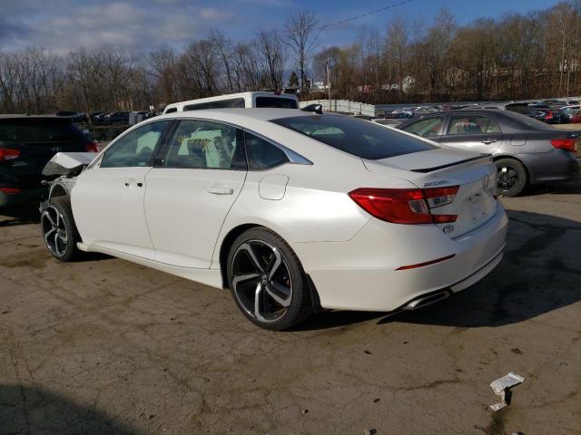 1HGCV1F31MA091917 - 2021 HONDA ACCORD SPORT WHITE photo 2