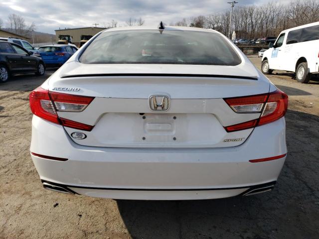 1HGCV1F31MA091917 - 2021 HONDA ACCORD SPORT WHITE photo 6