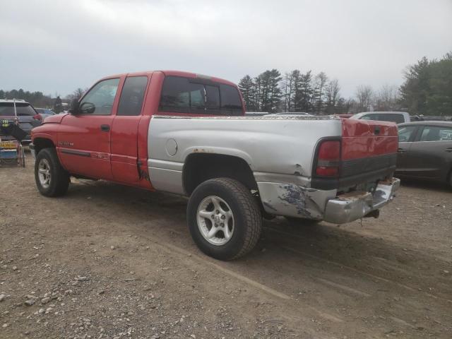 1B7HF13Z3YJ110922 - 2000 DODGE RAM VAN 15 RED photo 2