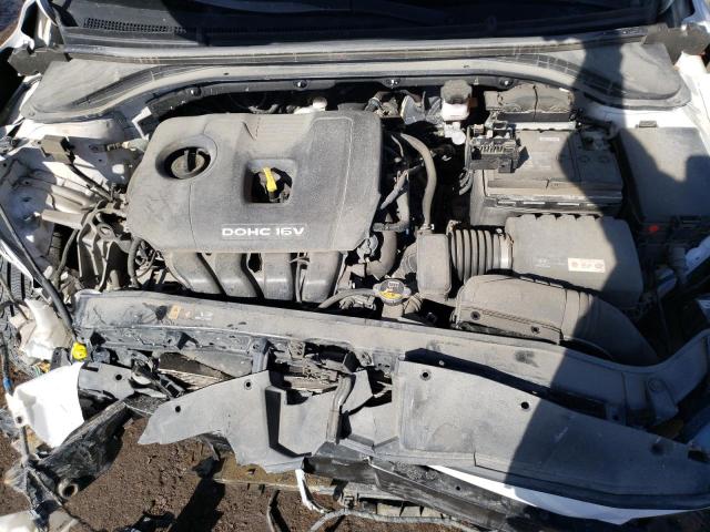 KMHD84LF8JU672797 - 2018 HYUNDAI ELANTRA SEL WHITE photo 11