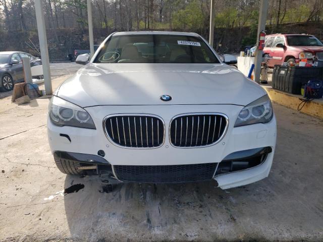 WBAYA6C55DD143855 - 2013 BMW 740 I WHITE photo 5