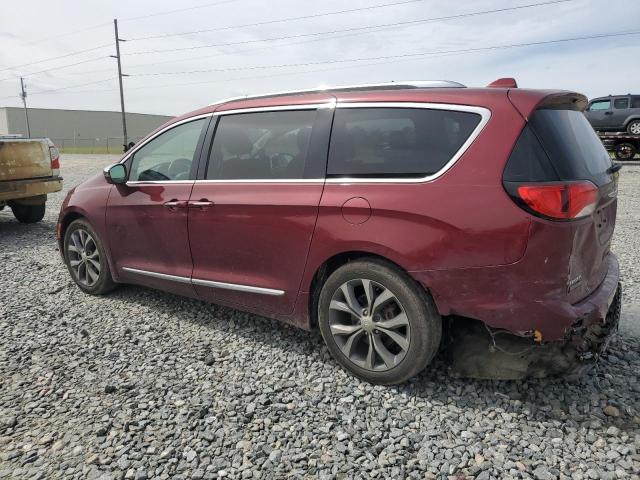 2C4RC1GG9JR246950 - 2018 CHRYSLER PACIFICA LIMITED BURGUNDY photo 2