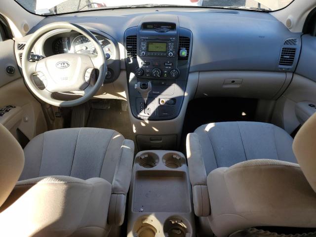 KNDMG4C74B6366752 - 2011 KIA SEDONA LX TAN photo 8