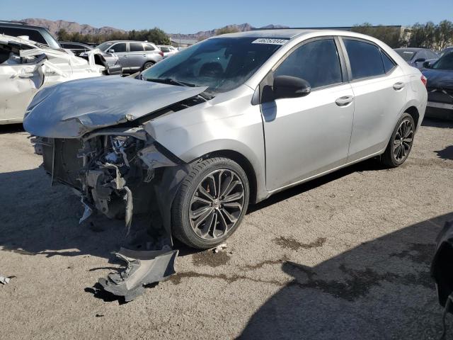 2T1BURHE6EC173536 - 2014 TOYOTA COROLLA L SILVER photo 1